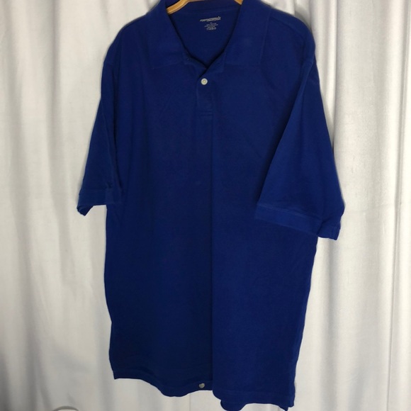 Foot action Men’s Short sleeves Blue Polo size XL - Picture 1 of 3